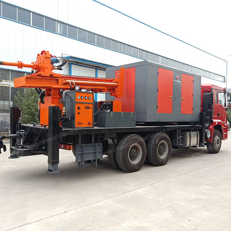 200m truck type water well drilling rig